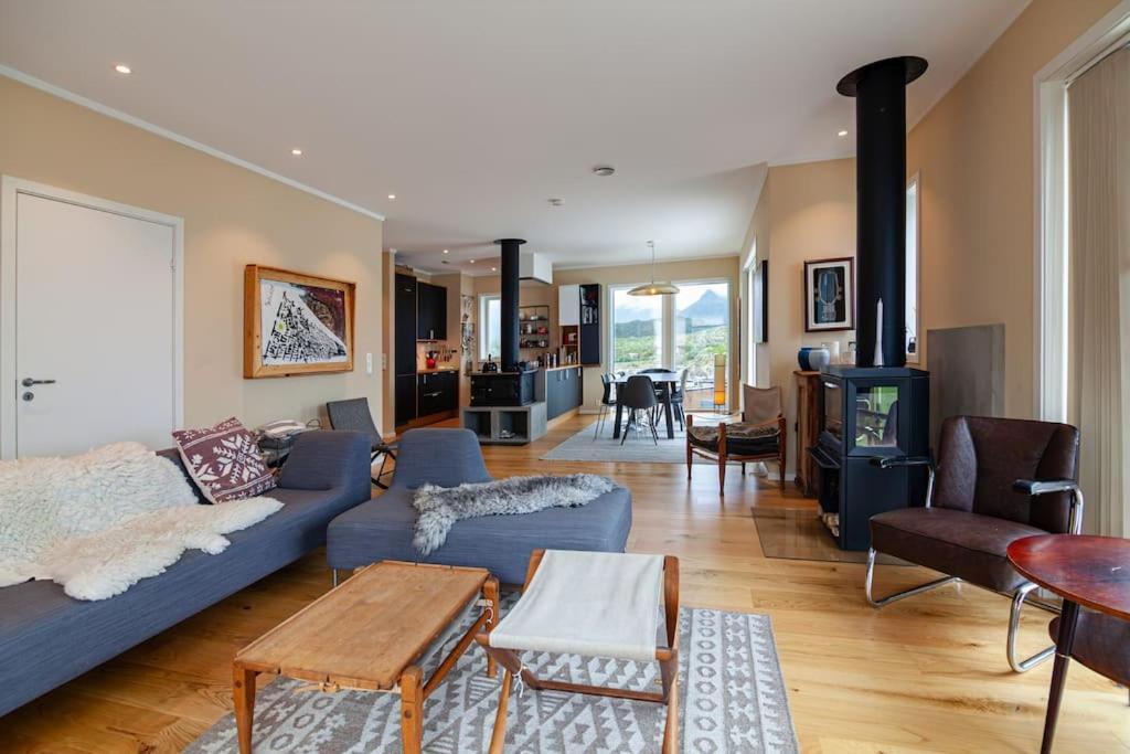 Amazing Seaview Lodge, Kabelvåg מראה חיצוני תמונה